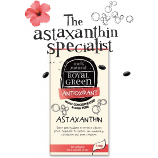 Royal Green Astaxanthin antioxidáns kapszula 60db