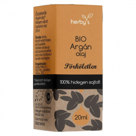 Herbys bio argán olaj (hidegen sajtolt) 20ml