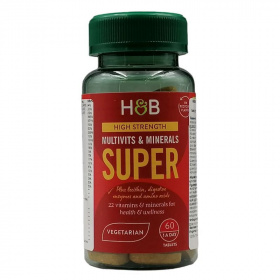 H&B Multivitamin + Ásványi anyag tabletta 60 db