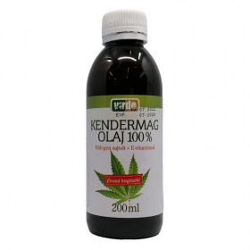 Virde kendermagolaj 100 % E-vitaminnal 200ml