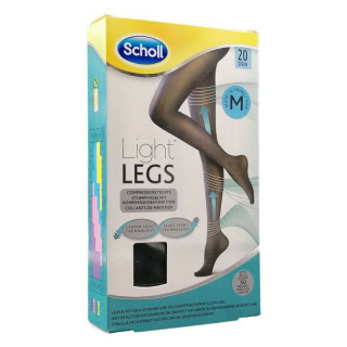 Scholl Light Legs Black 20 DEN M kompressziós harisnya 1db