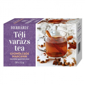 Herbária téli varázs gyümölcs-marcipán ízű tea (20 x 1,5g) 30g