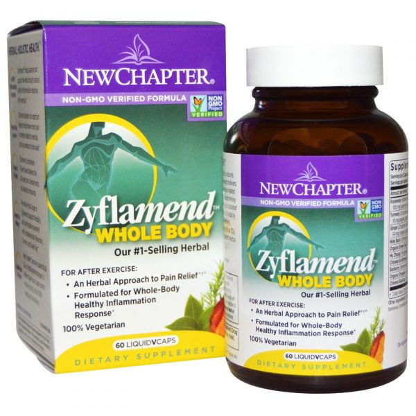 New Chapter Zyflamend Pure & Potent Extracts (Whole Body LiquidV) kapszula 60db