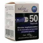 Méry kék Tesztcsík 50db 
