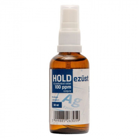 Holdezüst ezüstkolloid (100ppm) 50ml