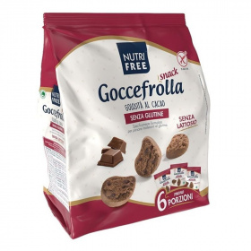 Nutri Free gocce frolla snack al cacao csokis mini keksz 240g