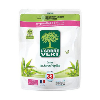 Larbre Vert öko folyékony mosószer utántöltő növényi szappannal 1500ml