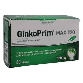 GinkoPrim MAX 120mg tabletta 60db