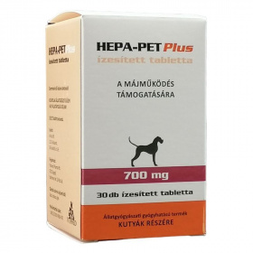 Vitamed Hepa-Pet Plus (700mg) tabletta 30db
