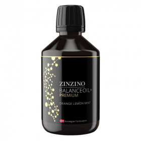 ZinZino BalanceOil+ Premium (Orange Lemon Mint) halolaj 300ml