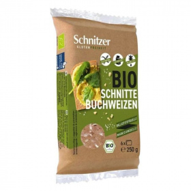 Schnitzer bio hajdina kenyér gluténmentes 250g