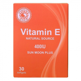 Sun Moon e-vitamin lágyzselatin kapszula (emelt hatóanyag, 400IU) 30db