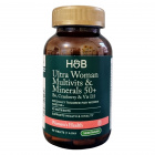 H&B Ultra Woman Multivitamin Mineral 50+ tabletta 90db 