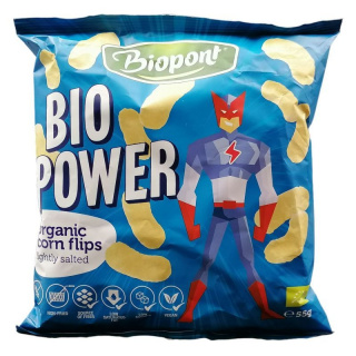 Biopont Bio Power bio extrudált kukorica - enyhén sós Thunderman 70g