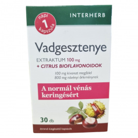 Interherb Napi 1 Vadesztenye Extraktum kapszula 30db