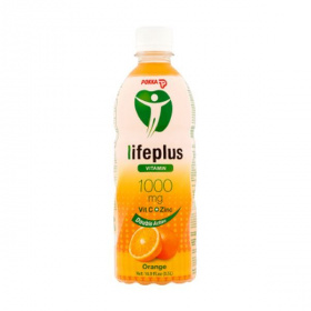 Pokka Lifeplus Orange 1000 mg C-vitamin + cink ivólé 500ml