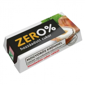 Szerencsi zero mogyoró ízű krémmel töltött tejcsokoládé édesítőszerrel 21g