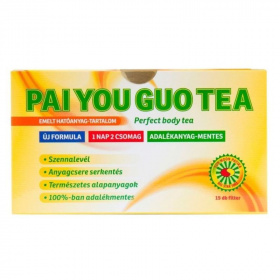 Sun Moon Pai You Guo Tea extra erős fogyasztó tea 15db