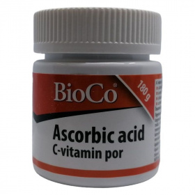Bioco ascorbic acid C-vitamin (por) 180g