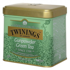 Twinings gunpowder zöld tea fémdobozos 100g