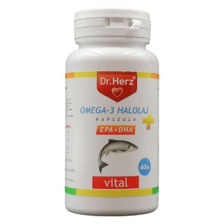 Dr. Herz Omega-3 1000mg halolaj lágyzselatin kapszula 60db