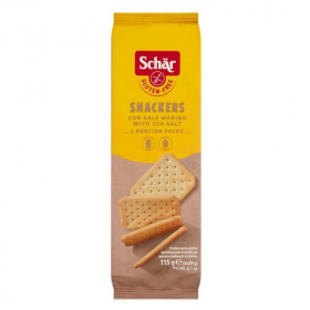 Schär gluténmentes snackers 115g