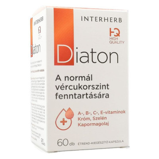 Interherb Diaton normál vércukorszint kapszula 60db