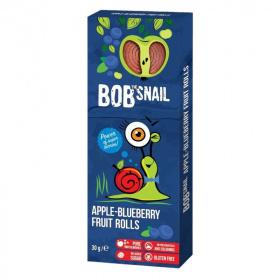 Bob Snail gyümölcstekercs (alma-áfonya) 30g