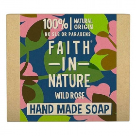 Faith In Nature vadrózsa szappan 100g