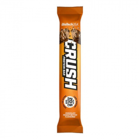 BioTechUSA Crush Bar fehérjeszelet - csokoládé - mogyoróvaj 64g