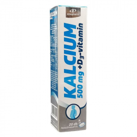 Innopharm Kalcium 500 mg + D3-vitamin pezsgőtabletta 20db