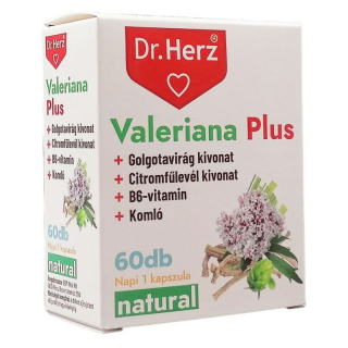 Dr. Herz Valeriana Plus kapszula 60db