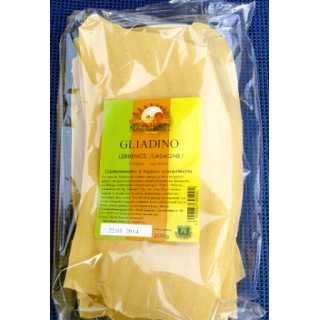 Gliadino lebbencs (lasagne) tészta 200g