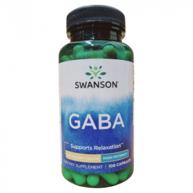 Swanson GABA 500mg kapszula 100db