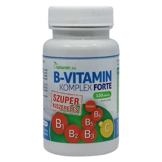 Netamin B-vitamin Forte komplex kapszula SZUPER kiszerelés 120db