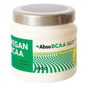 AbsoBCAA vegan amino-komplex italpor (zöldalma ízű) 300g