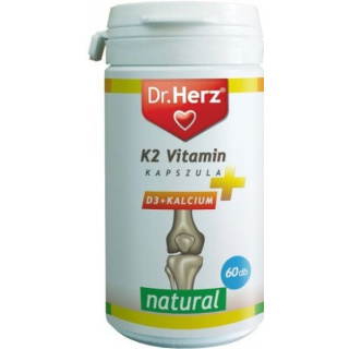Dr. Herz K2-vitamin + D3 kalcium kapszula 60db