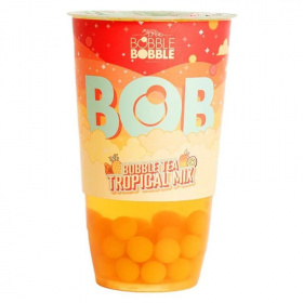 Bob Bubble tea üdítőital - trópusi gyümölcs, mangó 360ml