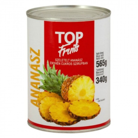 Top Fruits ananász - szeletelt 565g