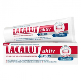 Lacalut fogkrém - aktiv, plus 75ml