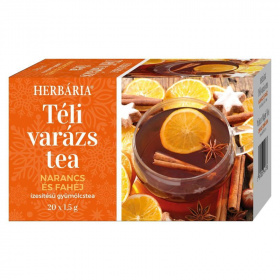 Herbária téli varázs narancs és fahéj ízű tea (20 x 1,5g) 30g