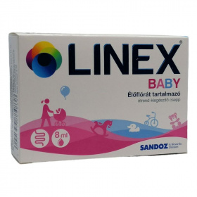 Linex Baby élőflórát tartalmazó étrendkiegészítő csepp 8ml