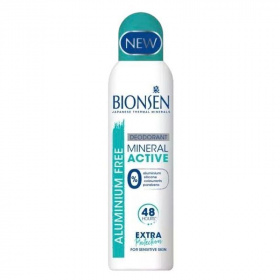 Bionsen deo spray mineral active érzékeny bőrre alumínium mentes 150ml