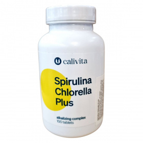 Calivita Spirulina Chlorella PLUS tabletta 100db