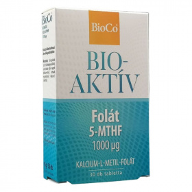 Bioco bioaktív Folát 5-MTHF 1000µg tabletta 30db