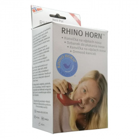 Rhino Horn piros orrmosó kancsó  1db