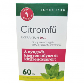 Interherb Napi 1 Citromfű 80mg extraktum kapszula 60db