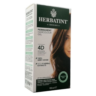 Herbatint 4D arany gesztenye hajfesték 135ml
