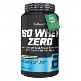 BioTechUSA Iso Whey Zero (fehércsokoládé) tejsavó fehérjepor 908g