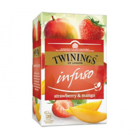 Twinings mangó és eper herbatea 40g
